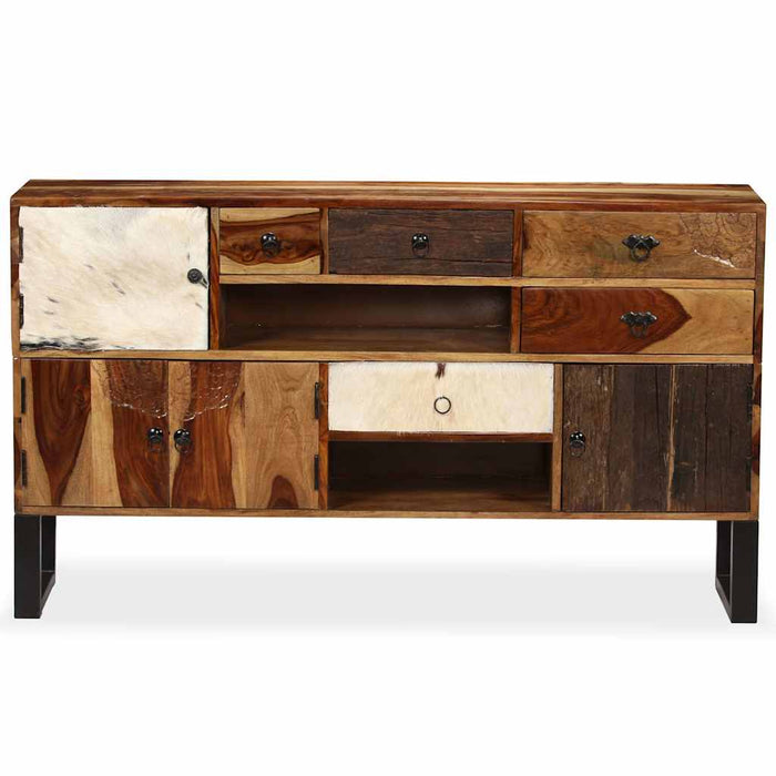 Dulap, 140x30x80 cm, lemn masiv de acacia WALTI