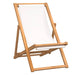Scaun de exterior, crem, 56 x 105 x 96 cm, lemn de tec - WALTI WALTI