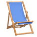 Scaun de exterior, albastru, 56 x 105 x 96 cm, lemn de tec - WALTI WALTI