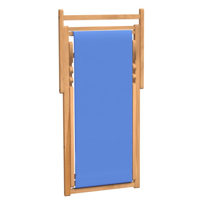 Scaun de exterior, albastru, 56 x 105 x 96 cm, lemn de tec - WALTI WALTI