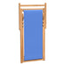 Scaun de exterior, albastru, 56 x 105 x 96 cm, lemn de tec - WALTI WALTI