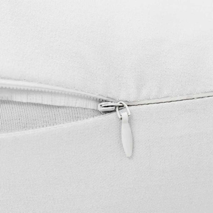 Pernă de sarcină în formă de J, alb, 54x(36-43) cm WALTI