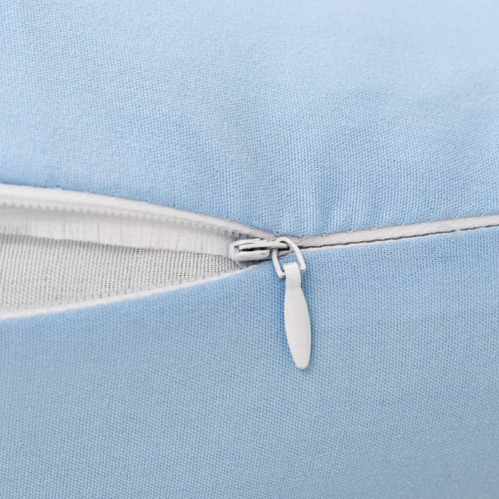 Pernă de sarcină în formă de J, albastru, 54x(36-43) cm - WALTI WALTI