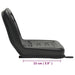 Scaun universal de tractor Negru - WALTI WALTI