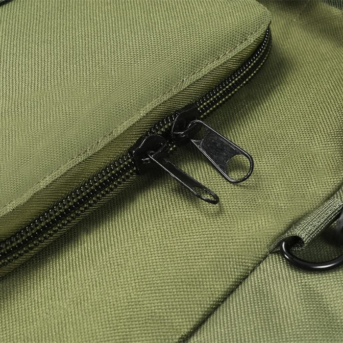 Geantă 3-în-1 în stil militar, 90 L, verde măsliniu - WALTI WALTI