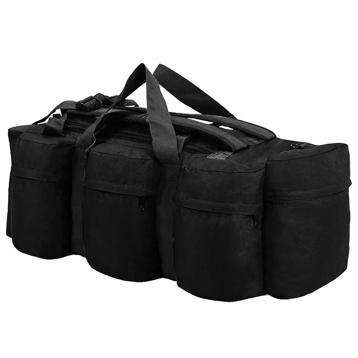 Geantă 3-în-1 în stil army, 45 L, negru WALTI