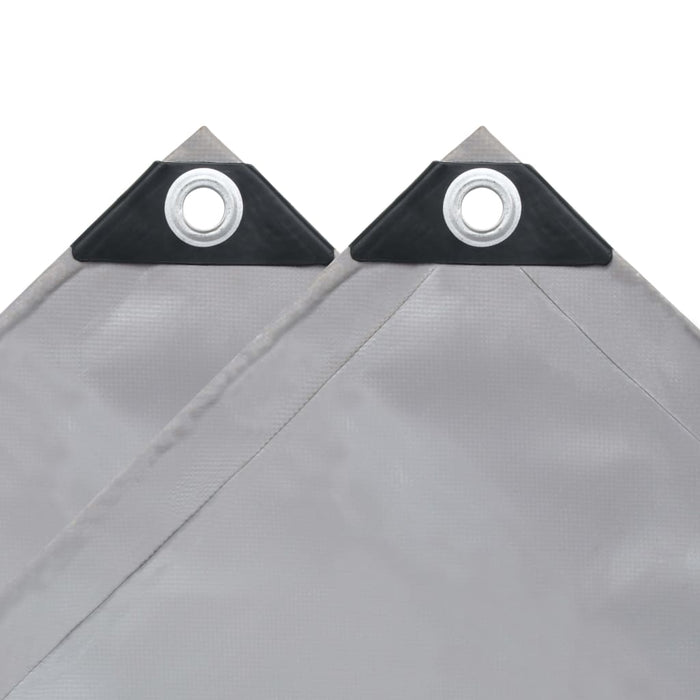 Prelată, gri, 650 g/m², 2x3 m - WALTI WALTI