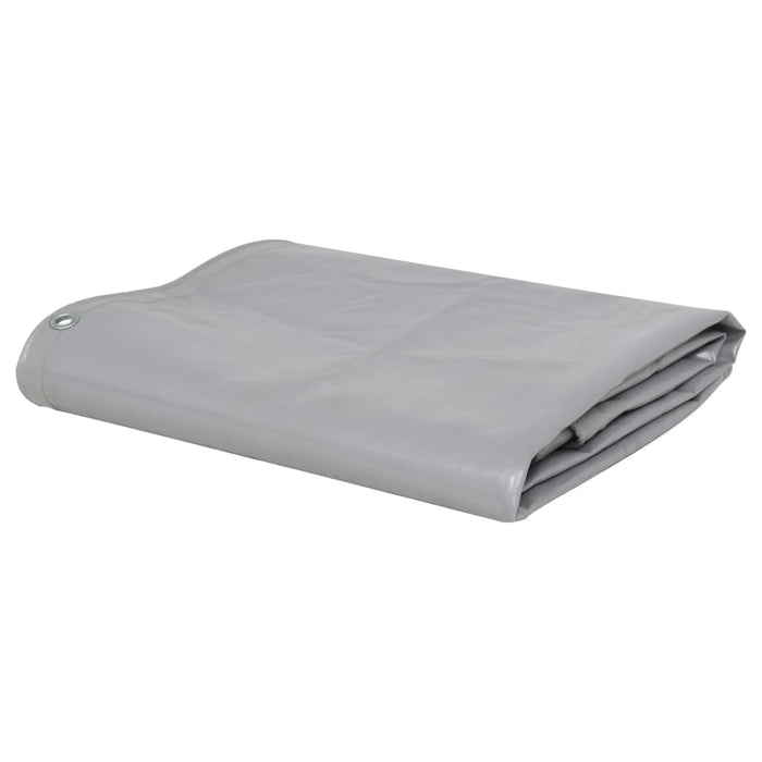 Prelată, gri, 650 g/m², 3x4 m - WALTI WALTI