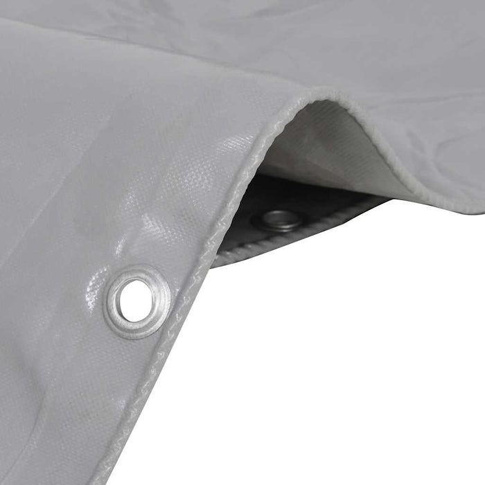 Prelată, gri, 650 g/m², 4x5 m - WALTI WALTI