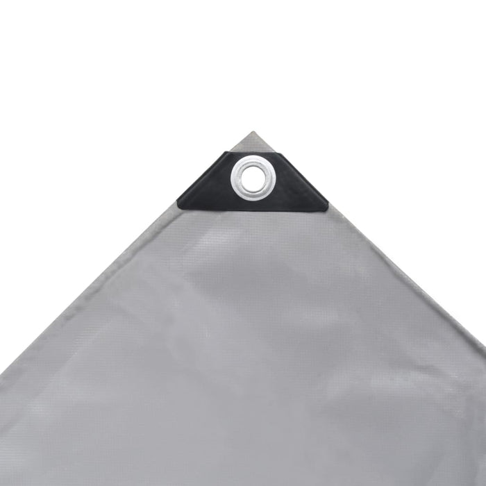 Prelată, gri, 650 g/m², 4x8 m - WALTI WALTI