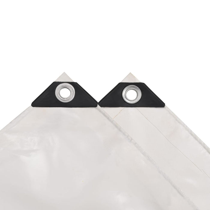 Prelată 650 g/m² 3 x 4 m Alb WALTI