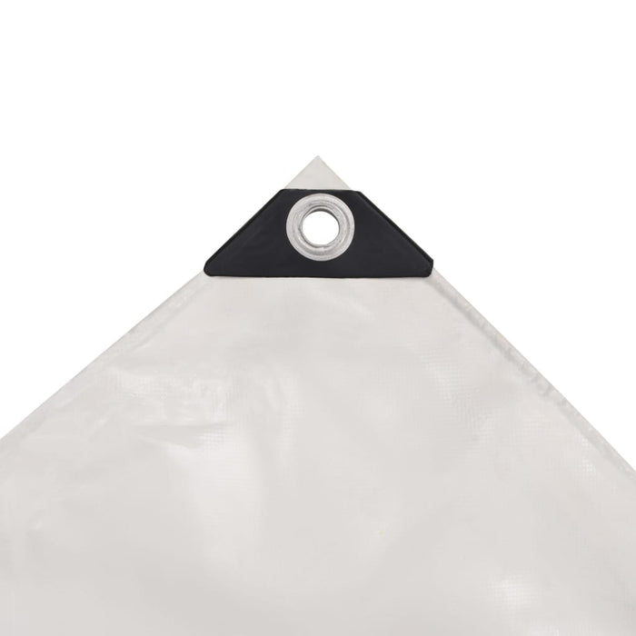 Prelată 650 g/m² 3 x 4 m Alb WALTI