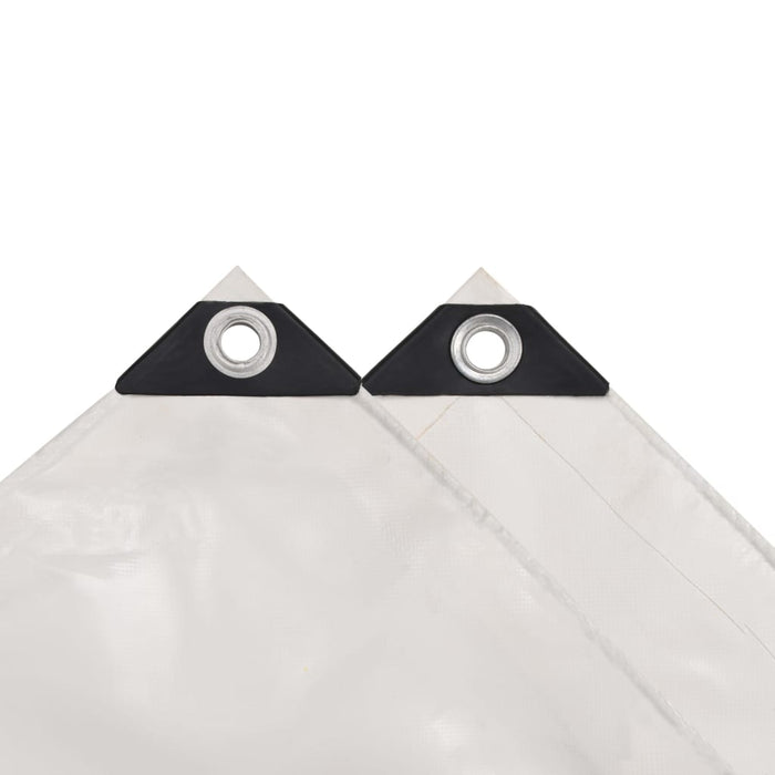 Prelată 650 g/m² 4 x 5 m Alb WALTI