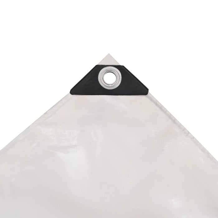Prelată 650 g/m² 4 x 7 m Alb WALTI
