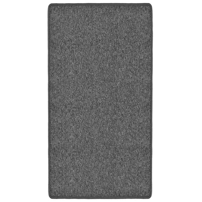 Covor cu fir lung 80 x 150 cm Gri WALTI