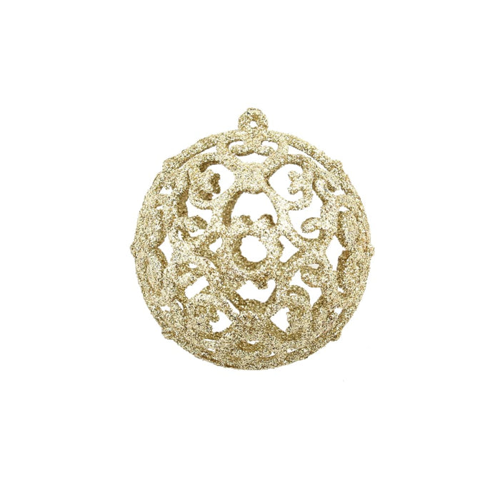 Set globuri de Crăciun 100 de piese, 3/4/6 cm, auriu - WALTI WALTI