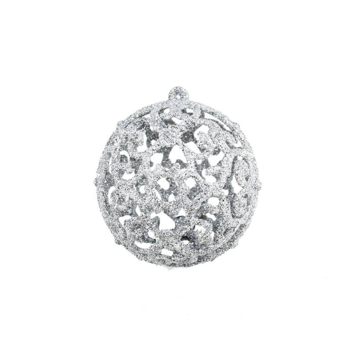 Set globuri de Crăciun 100 de piese, 3/4/6 cm, argintiu - WALTI WALTI