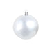 Set globuri de Crăciun 100 de piese, 3/4/6 cm, alb/gri - WALTI WALTI