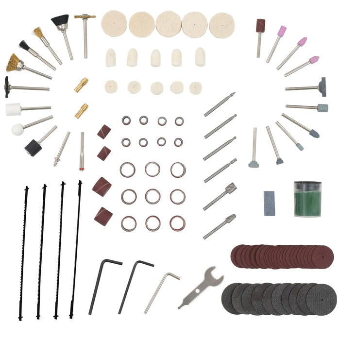 Set mașină de tăiat, 108 piese, 125 W, 252 mm WALTI