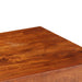 Birou, lemn masiv de acacia cu finisaj tip miere, 110x50x76 cm - WALTI WALTI