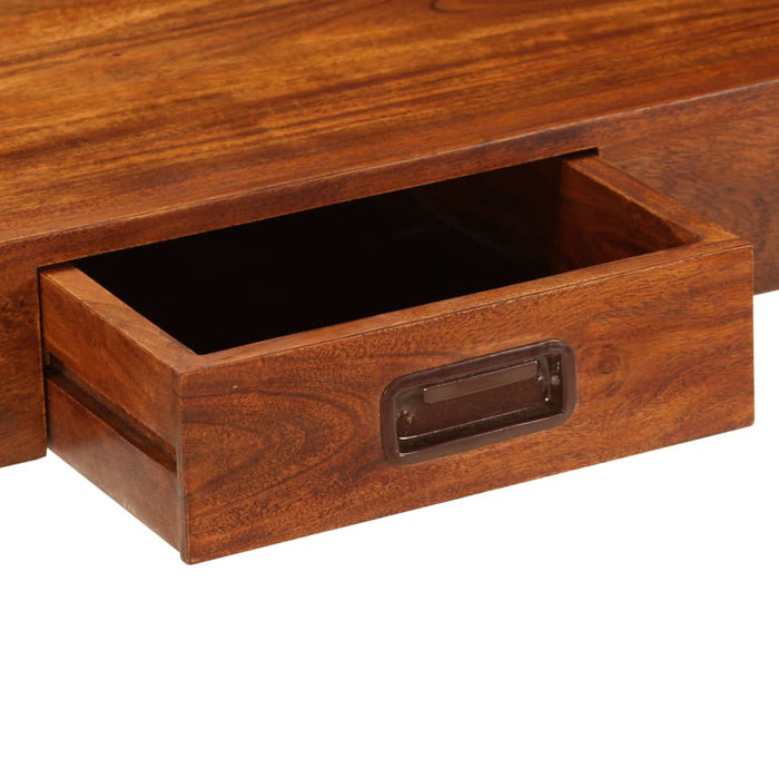 Birou, lemn masiv de acacia cu finisaj tip miere, 110x50x76 cm - WALTI WALTI