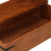 Masă de cafea lemn masiv acaciacu finisaj tip miere 110x55x35cm - WALTI WALTI