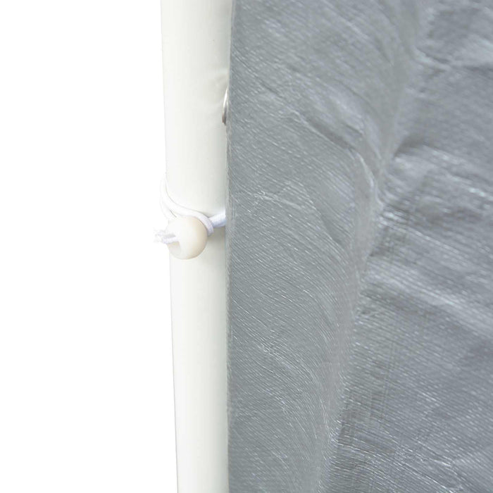 Pânză de cort, gri, 6x12 m (fără vânzări individuale) WALTI
