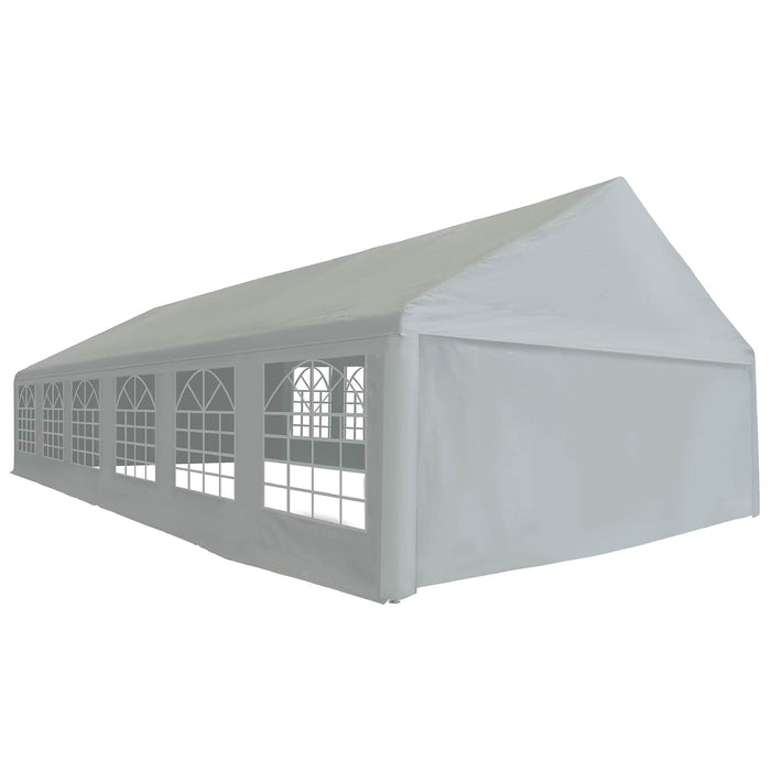 Pânză de cort, gri, 6x12 m (fără vânzări individuale) WALTI