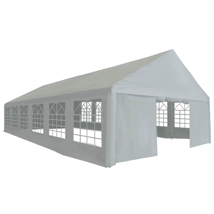 Pânză de cort, gri, 6x12 m (fără vânzări individuale) WALTI