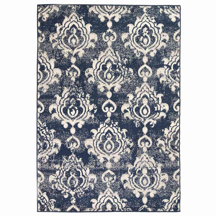 Covor modern Design Paisley 120 x 170 cm Bej/albastru WALTI