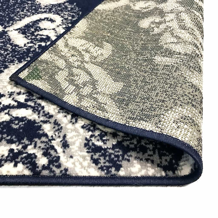 Covor modern Design Paisley 120 x 170 cm Bej/albastru WALTI