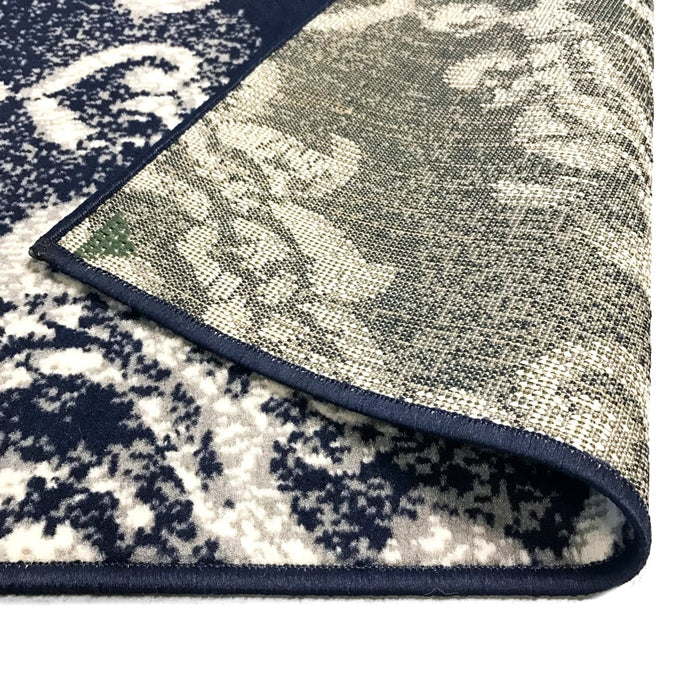 Covor modern design Paisley, bej/albastru, 140x200 cm WALTI