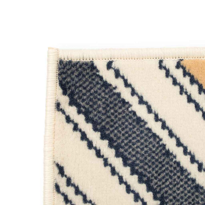 Covor modern Design zigzag 120x170 cm Maro/negru/albastru WALTI