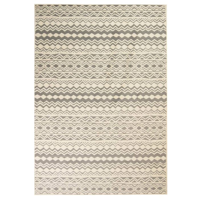 Covor modern, design tradițional 80x150 cm, bej/gri WALTI