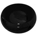 Chiuvetă de baie rotundă, negru, 40 x 15 cm, ceramică - WALTI WALTI