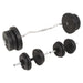 Set de haltere și gantere, 60 kg - WALTI WALTI