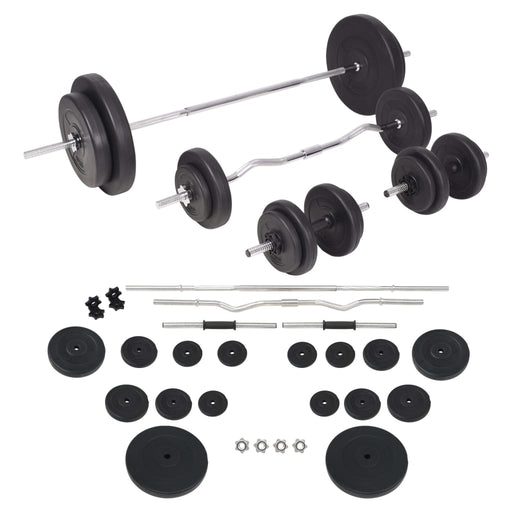 Set de haltere și gantere 90 kg - WALTI WALTI