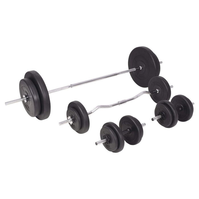 Set de haltere și gantere 90 kg WALTI