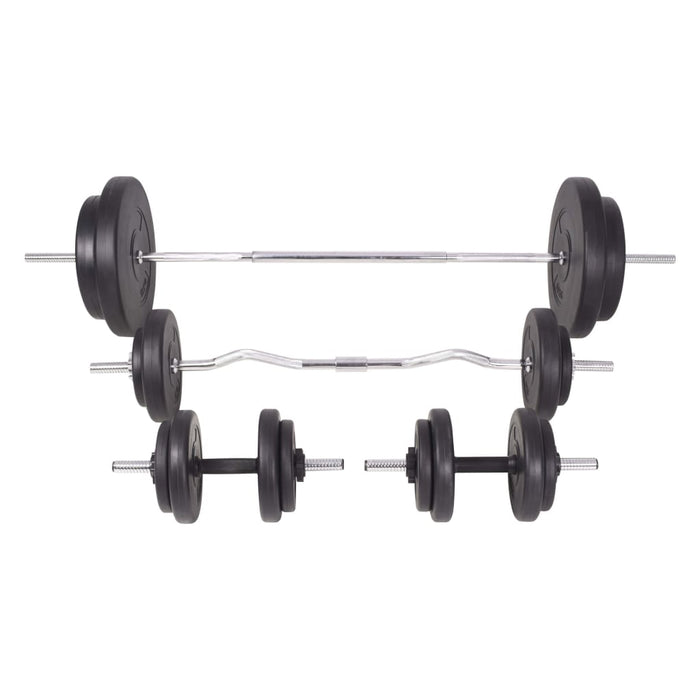 Set de haltere și gantere 90 kg WALTI