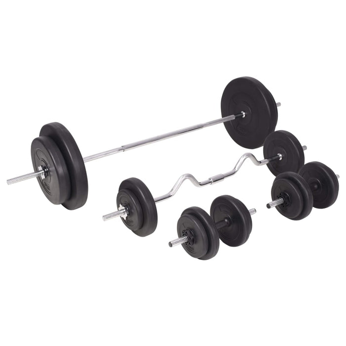Set de haltere și gantere 90 kg WALTI