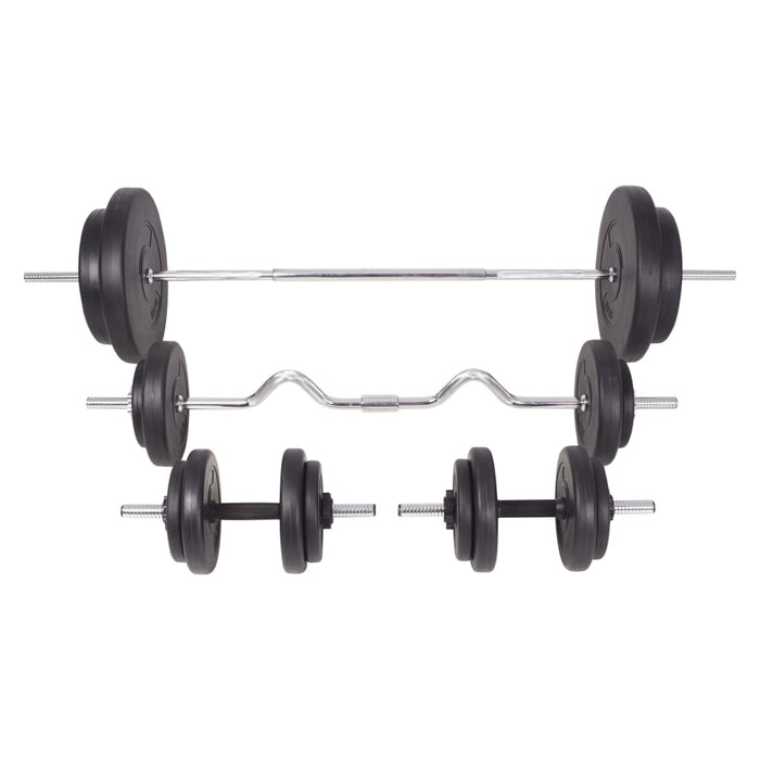 Set de haltere și gantere 90 kg WALTI