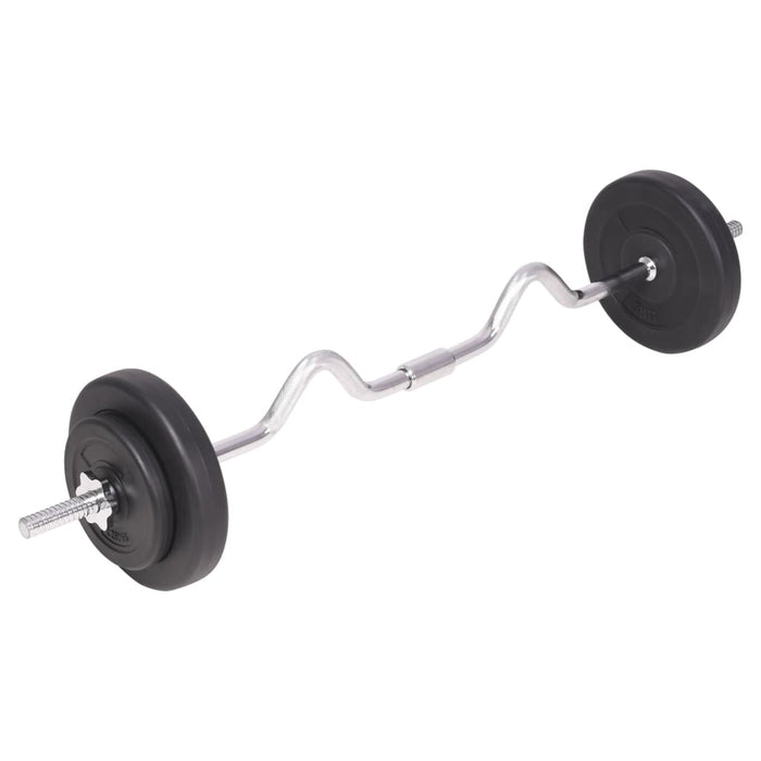 Set de haltere și gantere 90 kg WALTI