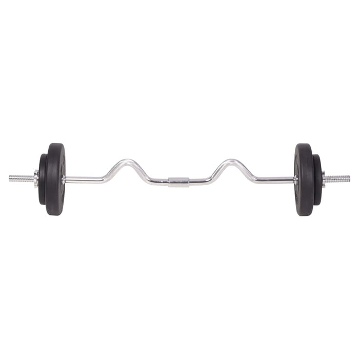 Set de haltere și gantere 90 kg WALTI