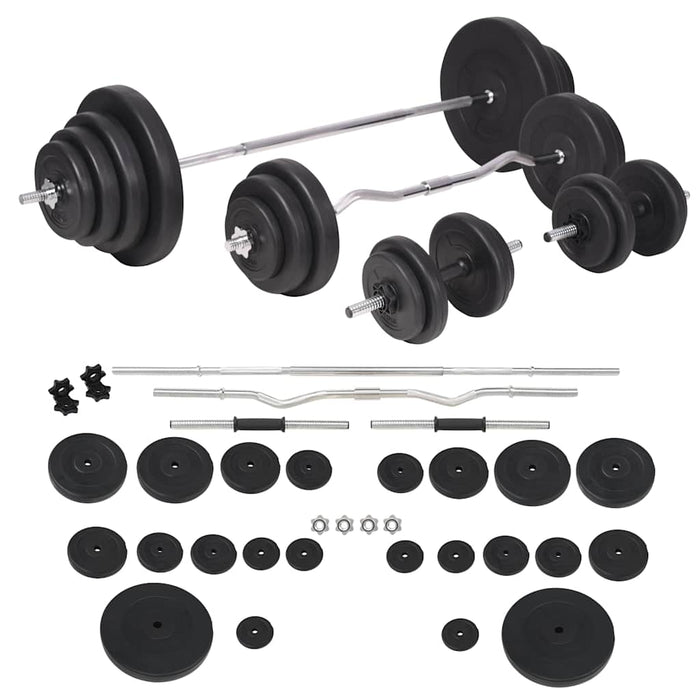 Set de haltere și gantere 120 kg WALTI