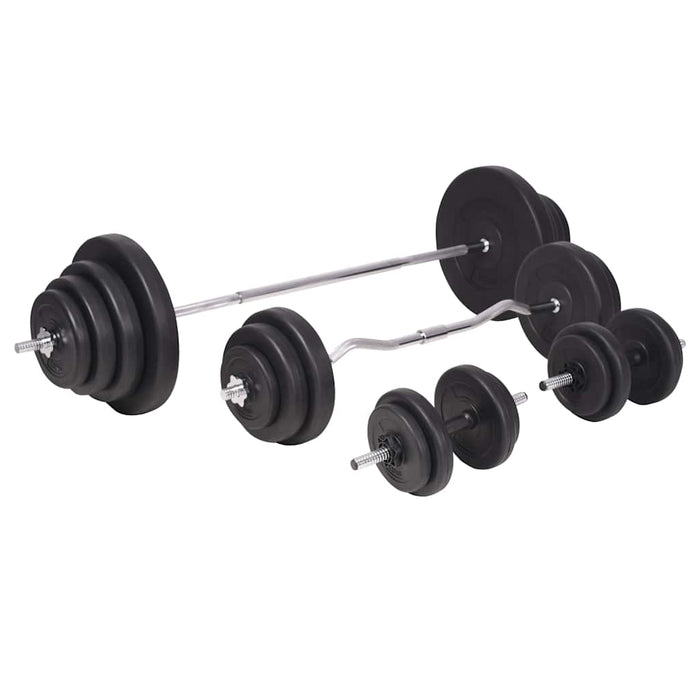 Set de haltere și gantere 120 kg WALTI