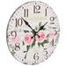 Ceas de perete vintage, 30 cm, floare - WALTI WALTI