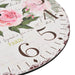 Ceas de perete vintage, 30 cm, floare - WALTI WALTI