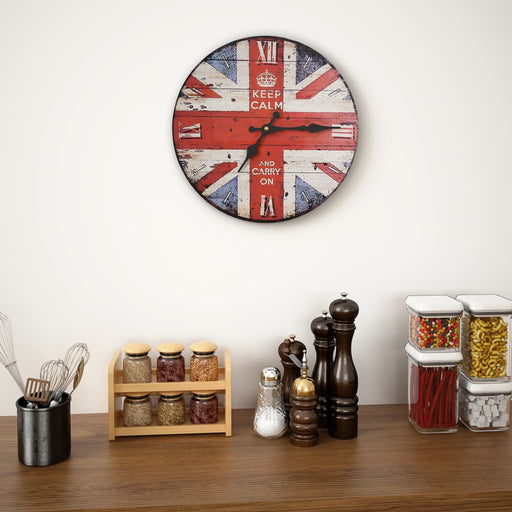 Ceas de perete vintage UK, 30 cm - WALTI WALTI