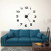 Ceas de perete 3D, negru, 100 cm, XXL, design modern - WALTI WALTI