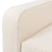 Set de canapele 2 piese, alb crem, material textil - WALTI WALTI